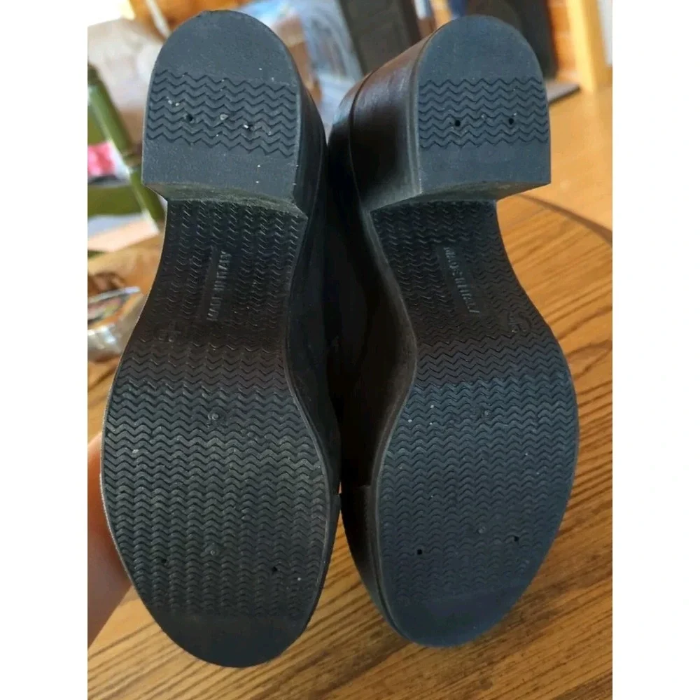 Vintage Topshop Shoes Womens US 8 Black Canvas 4.5